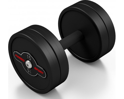 Marbo Sport Hantel MW-HSG15-k2 rubberized 1 x 15 kg