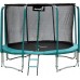 Garden Trampoline Jumpi Maxy Comfort With inner mesh 12.5 FT 374 cm Green