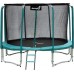 Garden Trampoline Jumpi Maxy Comfort With inner mesh 12.5 FT 374 cm Green