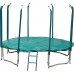 Garden Trampoline Jumpi Maxy Comfort With inner mesh 12.5 FT 374 cm Green