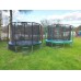 Garden Trampoline Jumpi Maxy Comfort With inner mesh 12.5 FT 374 cm Green