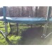 Garden Trampoline Jumpi Maxy Comfort With inner mesh 12.5 FT 374 cm Green