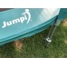 Garden Trampoline Jumpi Maxy Comfort With inner mesh 12.5 FT 374 cm Green
