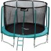 Garden Trampoline Jumpi Maxy Comfort With inner mesh 12.5 FT 374 cm Green