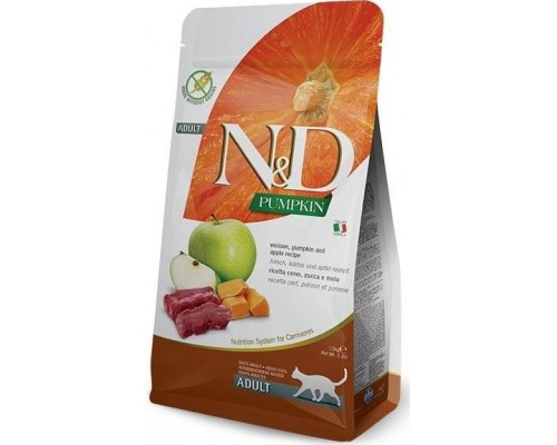 Farmina Pet Foods FARMINA CAT N&D 1,5kg PUMPKIN VENISON APPLE