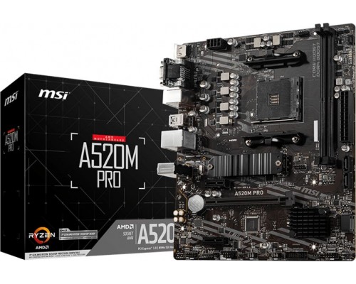 AMD A520 MSI A520M PRO