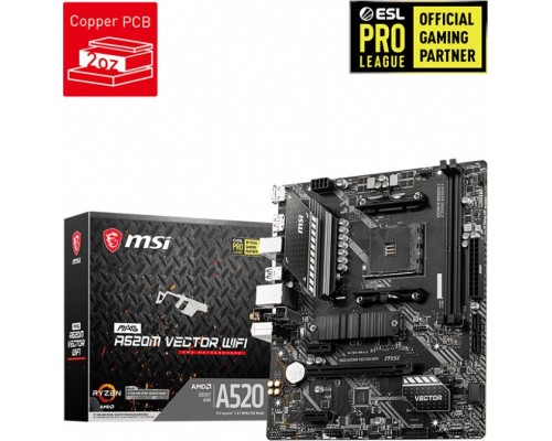 AMD A520 MSI MAG A520M VECTOR WIFI