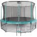 Garden Trampoline Jumpi Maxy Comfort With inner mesh 14.5 FT 435 cm Green