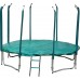Garden Trampoline Jumpi Maxy Comfort With inner mesh 14.5 FT 435 cm Green