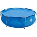 Enero Swimming pool rack oval with pump 450x122cm with pump drabiną i podłożem (17802EU)