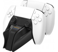 Snakebyte dual station charging TWIN:CHARGE 5 to the pads PS5 cwith arna