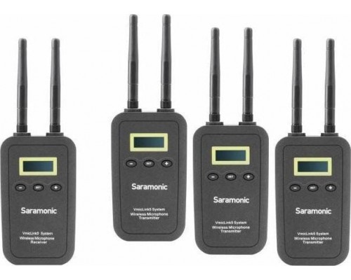 Saramonic VmicLink5 RX + TX + TX + TX