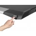Gaming desk NanoRS NanoRS RS150 Black 129.5 cmx72.5 cm