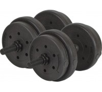 Eb Fit dumbbells B/Box bituminous 2 x 8 kg