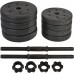 Eb Fit dumbbells B/Box bituminous 2 x 8 kg