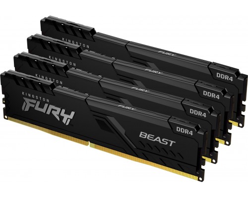 Kingston Fury Beast, DDR4, 64 GB, 3200MHz, CL16 (KF432C16BB1K4/64)