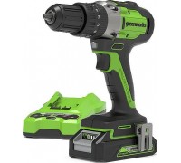 Greenworks GD24DD60K2 24 V 1 x akumulator 2 Ah