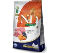 Farmina N&D Pumpkin Grain Free canine Lamb & blueberry adult mini 800g
