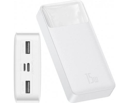 Baseus Bipow Digital Display 15W 20000mAh White