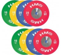 HMS Set plate olympicch Bumper TBR PROFI SET HMS 140 kg