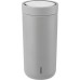 Stelton To Go Click  Mug 0,4 l soft light grey