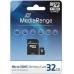 SD  MediaRange MicroSDHC 16 GB Class 10 UHS-I  (MR958)