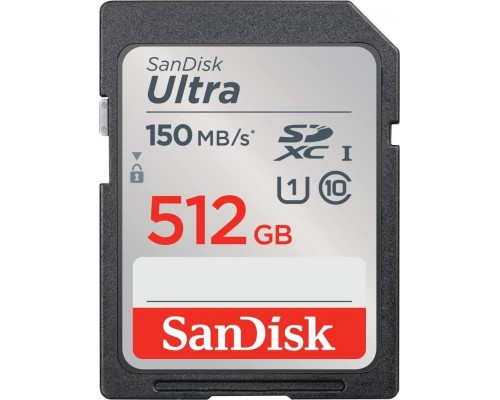 SD  SanDisk Ultra SDXC 512 GB Class 10 UHS-I/U1  (SDSDUNC-512G-GN6IN)