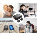 Choetech Choetech wireless TWS waterproof z panelem słonecznym i wbudowanym powerbankiem 2500mAh black (BH-T05)