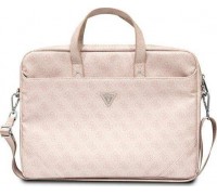 Guess Guess GUCB15P4TP 16" różowy/ pink Saffiano 4G Hot Stamp Triangle Logo