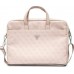Guess Guess GUCB15P4TP 16" różowy/ pink Saffiano 4G Hot Stamp Triangle Logo