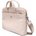 Guess Guess GUCB15P4TP 16" różowy/ pink Saffiano 4G Hot Stamp Triangle Logo