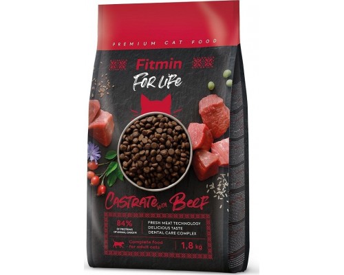 Fitmin  Cat For Life Castrate Beef 1,8 kg