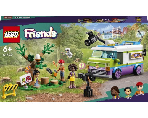 LEGO Friends Reportiera pūkainais tīkls (41749)