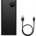 Baseus Szybko ładujący Power Bank Adaman, 40000mAh 22,5W (Black)
