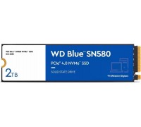 SSD SanDisk SN580 2TB M.2 2280 PCI-E x4 Gen4 NVMe (WDS200T3B0E)