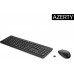 HP HP 230, Zestaw klawiatur z myszą optyczną bezprzewodową, AAA, CZ/SK, klasyczna, 2.4 [GHz], bezprzewodowa, biała