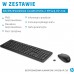 HP HP 230, Zestaw klawiatur z myszą optyczną bezprzewodową, AAA, CZ/SK, klasyczna, 2.4 [GHz], bezprzewodowa, biała