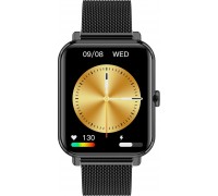 Smartwatch Garett GRC Classic Black Stalowy