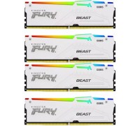 Kingston Fury Beast RGB, DDR5, 128 GB, 5200MHz, CL40 (KF552C40BWAK4-128)