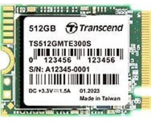 SSD Transcend MTE300S 512GB M.2 2230 PCI-E x4 Gen3 NVMe (TS512GMTE300S)
