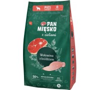 Pan Mięsko Z Ziołami Beef with a rabbit (dorosły) chrupki M 9kg