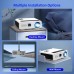 Zenwire Rzutnik LED WiFi 2.4/5GHz Android TV FULL HD 4K 24000lm 800 ansi Autofocus Autokeystone 4D Bluetooth 2x HDMI/2x USB/Ethernet/Audio Zenwire e660h