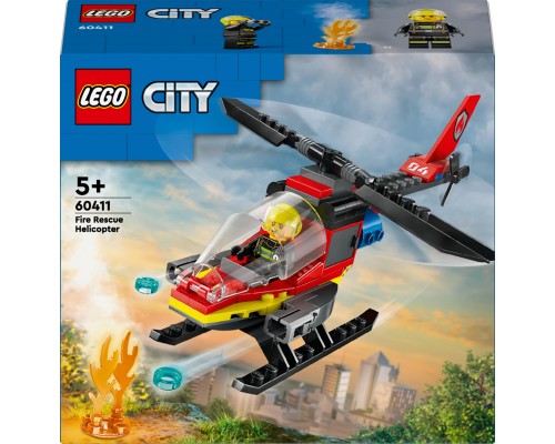 LEGO City Strażacki Ратунковый вертолет (60411)