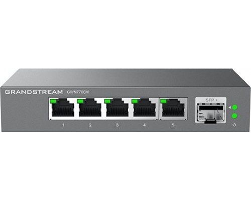 Switch GrandStream Switch Grandstream PoE GWN7701P (4x PoE Up to 1000Mbps; 4x Up to 1000Mbps)