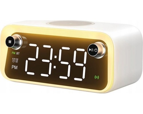 Wekome Wielofunkcyjny wireless głonik / Radio FM z funkcjš ładowania indukcyjnego 15W MagSafe