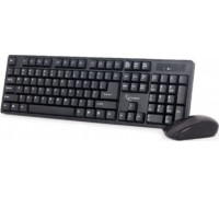 HP Gembird | Wireless Desktop Set | KBS-W-01_LT | Keyboard and Mouse Set | Wireless | Mouse included | US/LT | Black | Numeric keypad