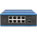 Switch Digitus DIGITUS Switch Ind. 8-Port 10/100 PoE Unmanaged blau