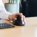 R-GO Tools R-Go Maus HE ergonomisch links Bluetooth groß schw./silb