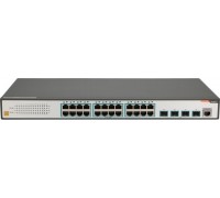 Switch Fiberhome S4820-28T-X-AC    L2/L3 Gigabit Ethernet (10/100/1000) 1U Black, Gray