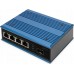 Switch Digitus Digitus 4-port   Fast Ethernet PoE, przemysłowy, niezarządzany, 1 łącze SFP